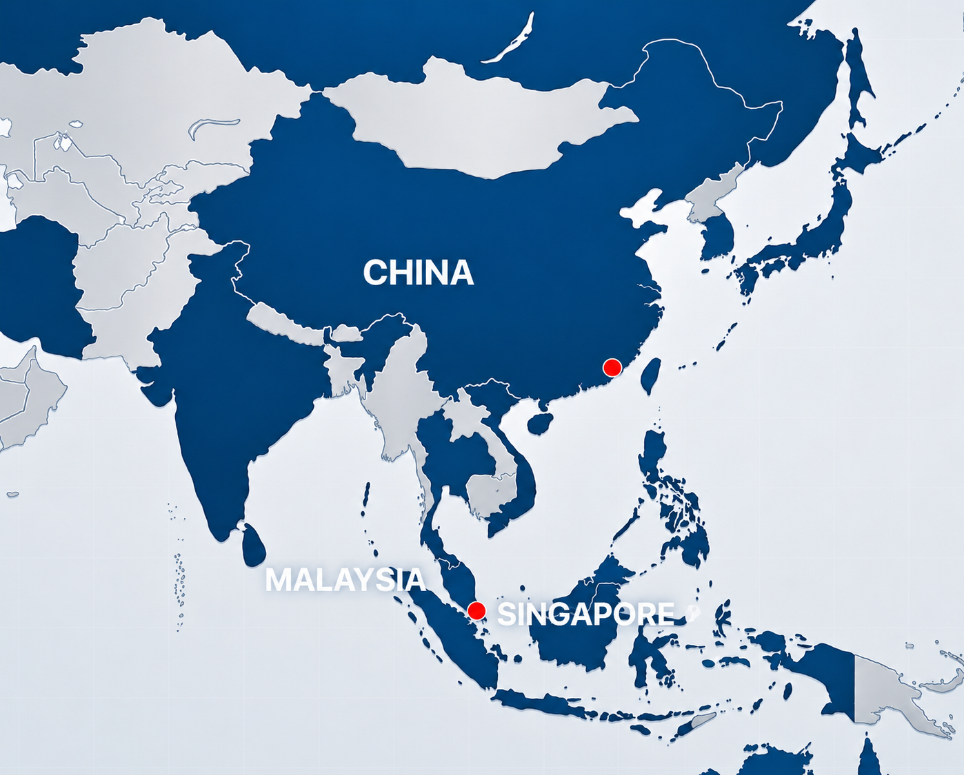 Unity&nbsp;Electro regional network — Singapore headquarters, Malaysia manufacturing, China fabrication